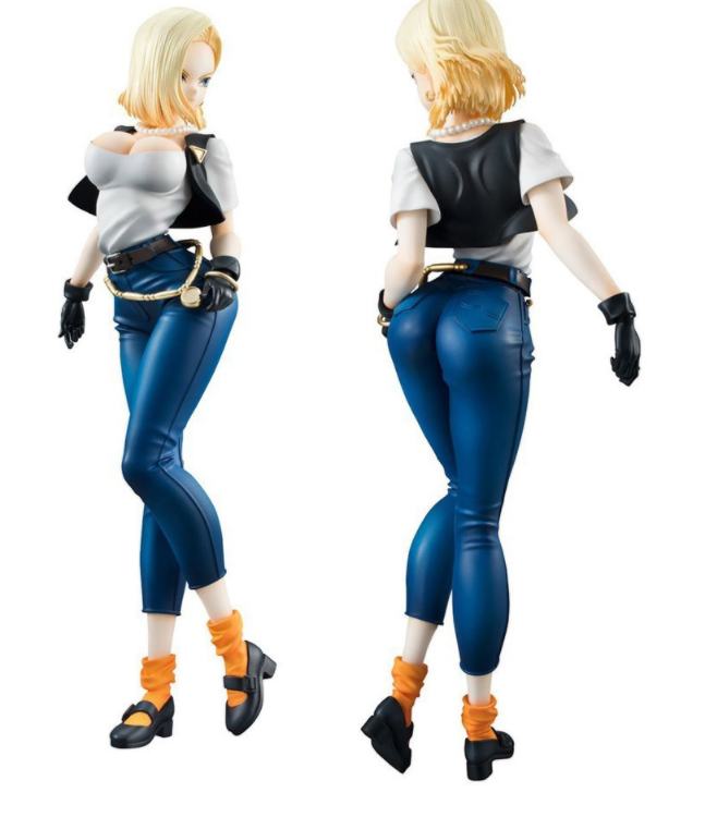 Mô hình nhân vật Android 18 Dragon Ball Sexy 20cm