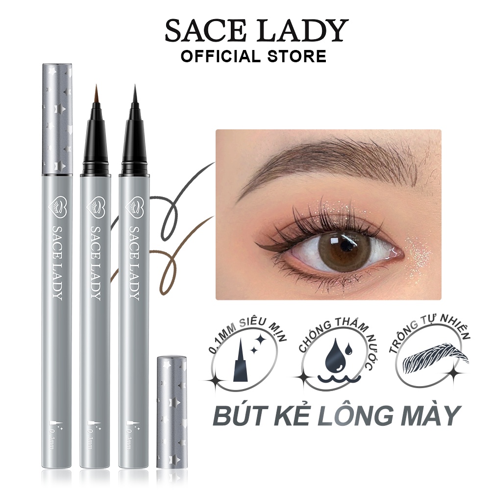 Bút kẻ mắt sacelady, bút nước kẻ mày, bút chì kẻ mày, bút kẻ mày nước, kẻ mày sl357