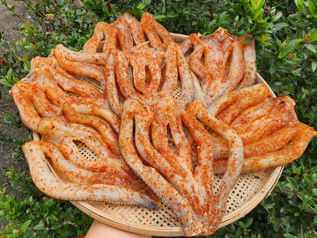 Khô cá lóc an giang 3 nắng- dẻongon size 4-5con/1kg