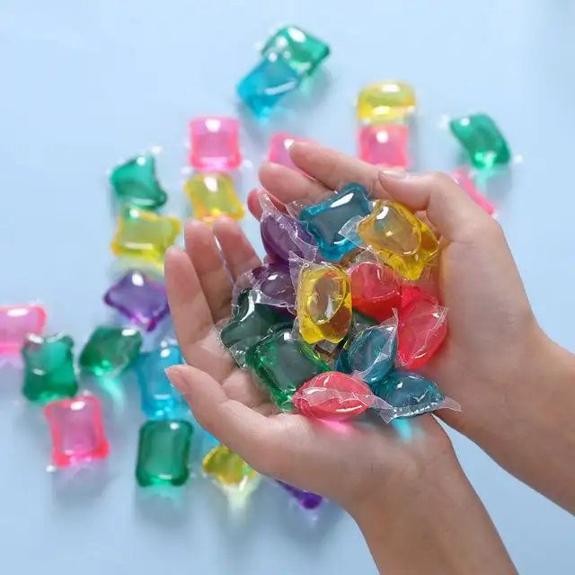 Hộp 30 viên giặt -xả quần áo GEI BALL siêu sạch, nhiều mùi thơm
