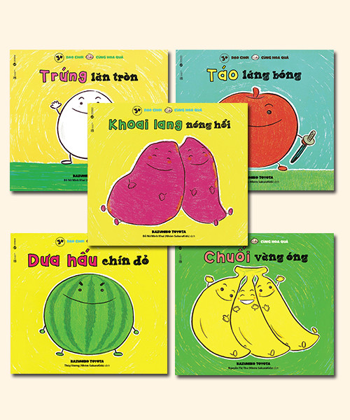 Sách - Bộ ehon Dạo chơi cùng hoa quả