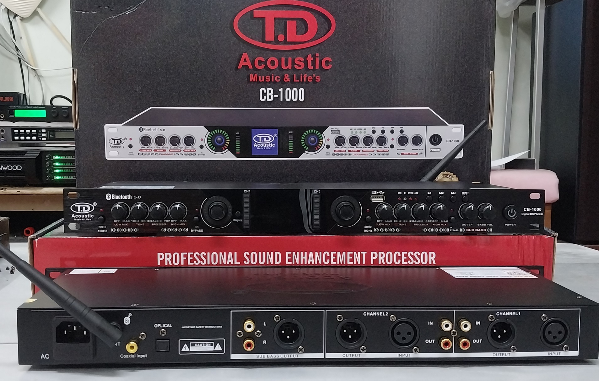 Nâng tiếng T.D Acoustic CB-1000 cao cấp chất lượng chuyên nghiệp nhất