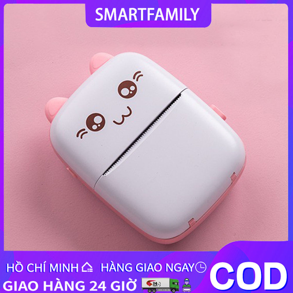 Vận chuyển nhanhMáy In Mini Bluetooth Máy In Nhãn In Nhiệt/Không Mực Cho Điện Thoại Di Động Nhãn Dán Thẻ Ảnh Ghi Nhãn Giấy Trái Phiếu Sinh Viên Tài Liệu Cho Trẻ Em Gia Đình Văn Phòng