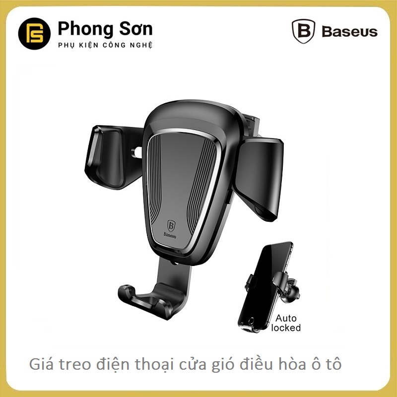 Giá treo điện thoại dành cho xe Ô tô Baseus Gravity Car Mount ( Tương thích 4 inch ~ 6.5 inch)