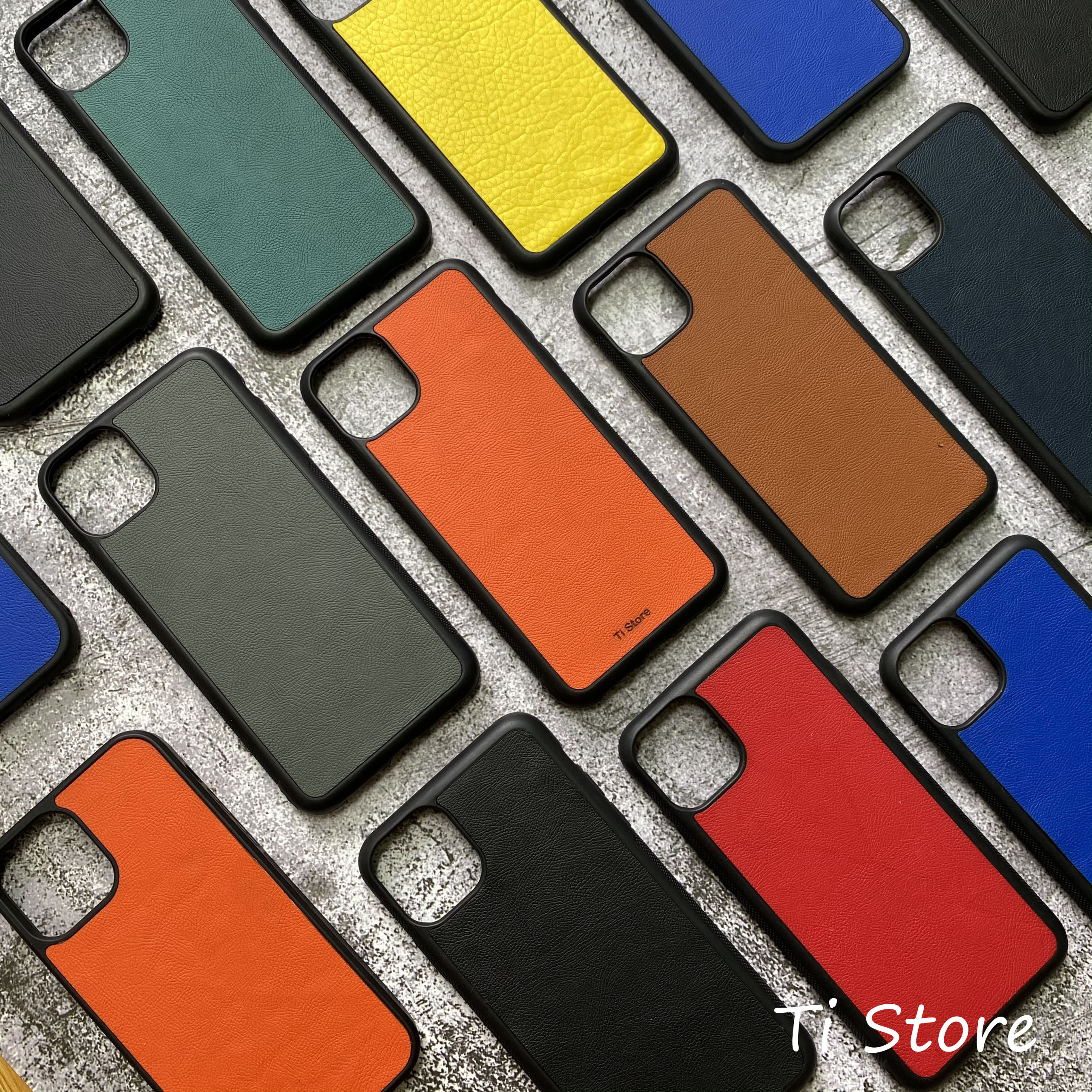 Ốp lưng da 9 màu iphone