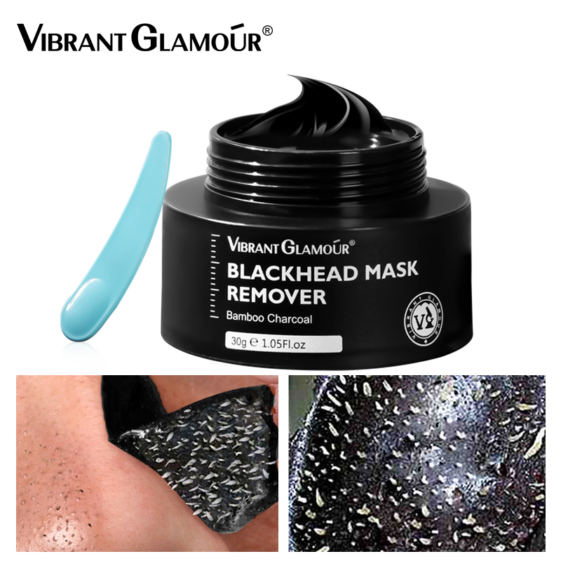 VIBRANT GLAMOUR kem lột mụn đầu đen lột mụn than tre lôt mụn đầu đen mặt nạ dưỡng da lột mụn nam gel lột mụn đầu đen và mụn cám lột mun đầu đen mặt nạ da dầu mụn 30g