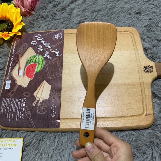 Muôi múc cơm bằng gỗ