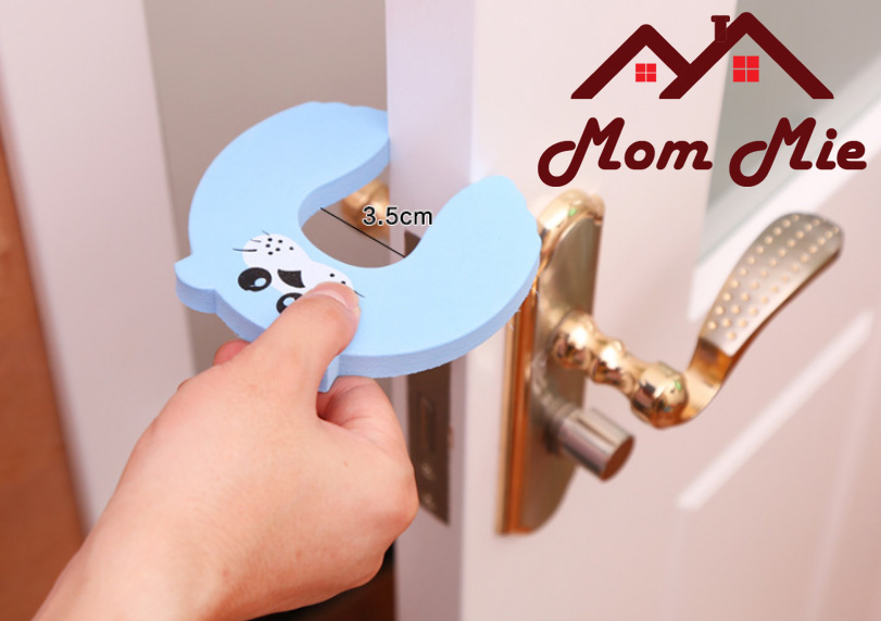 [HCM]Một miếng chặn cửa tránh kẹt tay bé hình thú bằng xốp an toàn - K066