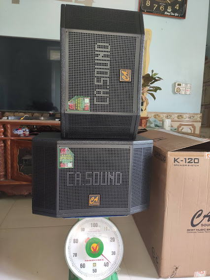 [Trả góp 0%]Loa CA SOUND moden K120 chuẩn hãng CA (một đôi) từ kép chuyên nghiệp chất lượng cao cấp., giá cho một đôi.