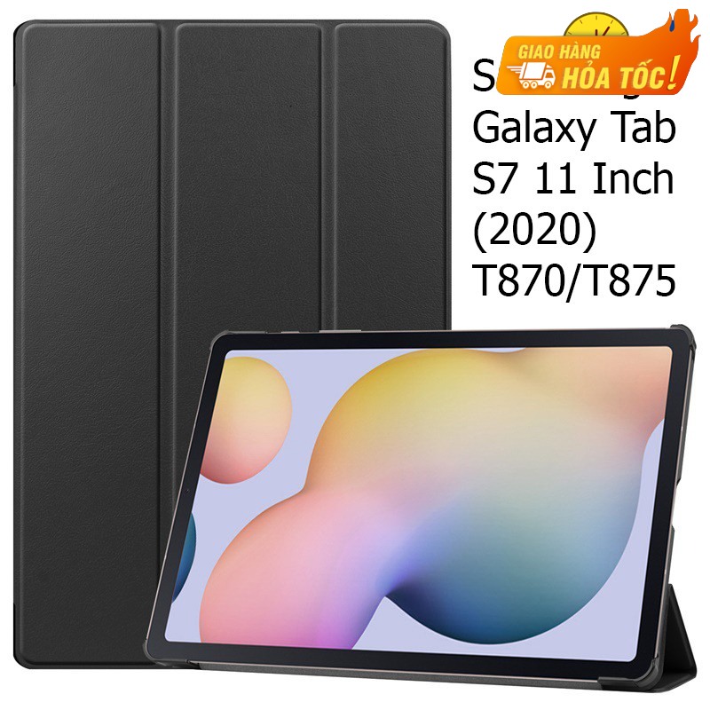 Bao da samsung cover galaxy tab s7 11 inch t870 / t875 hỗ trợ smart cover