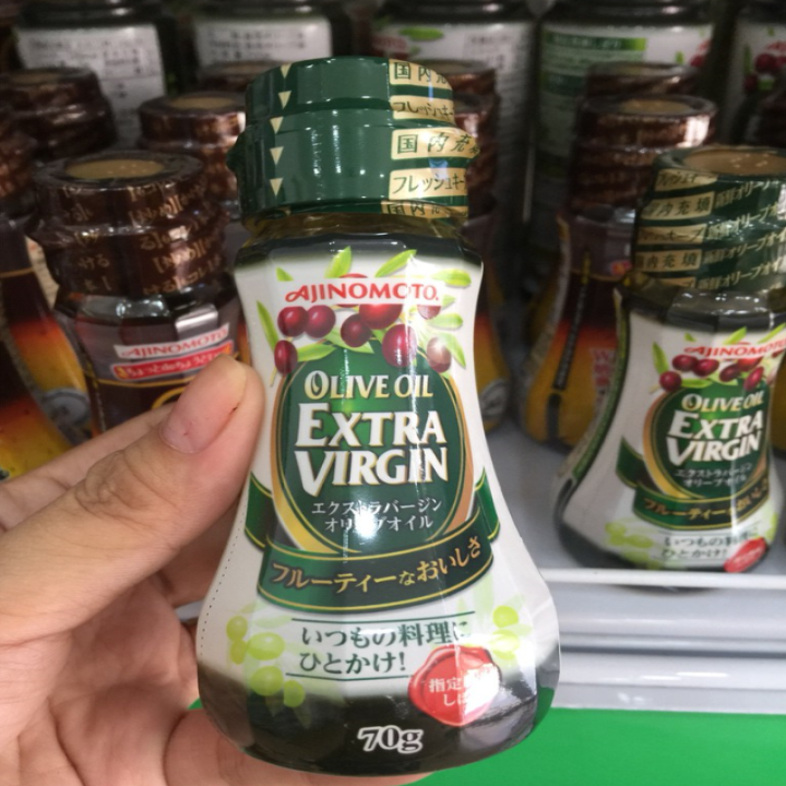 [HCM]Dầu Olive EXTRA VIRGIN Ajinomoto cho bé từ 6 tháng tuổi - chai 70g