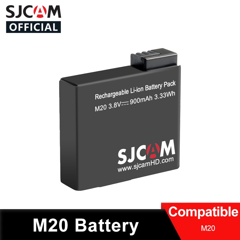 SJCAM M20 Battery Lithium Battery Dual Charger For SJCAM M20 Action Camera