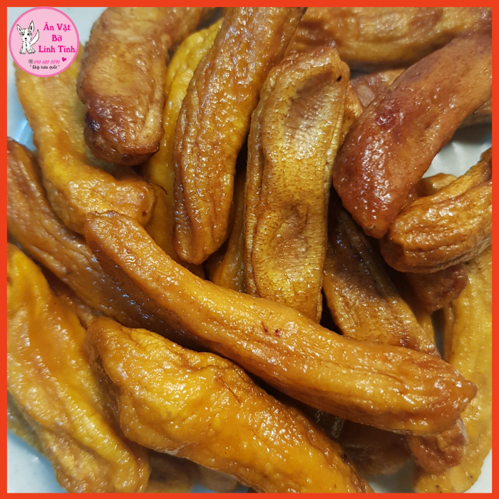 Chuối sấy dẻo nguyên trái loại ngon 1kg