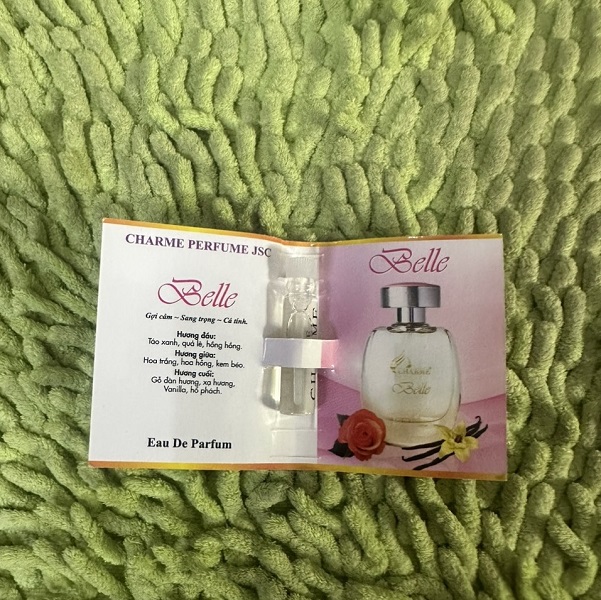 Mẫu thử nước hoa nữ Belle 1.2ml