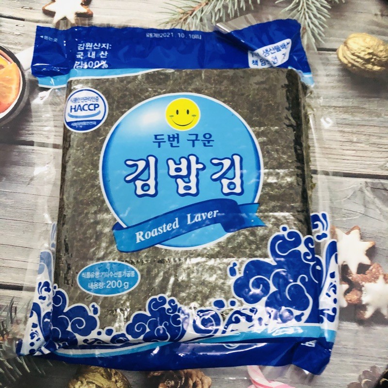 Lá rong biển cuộn cơm 100 lá