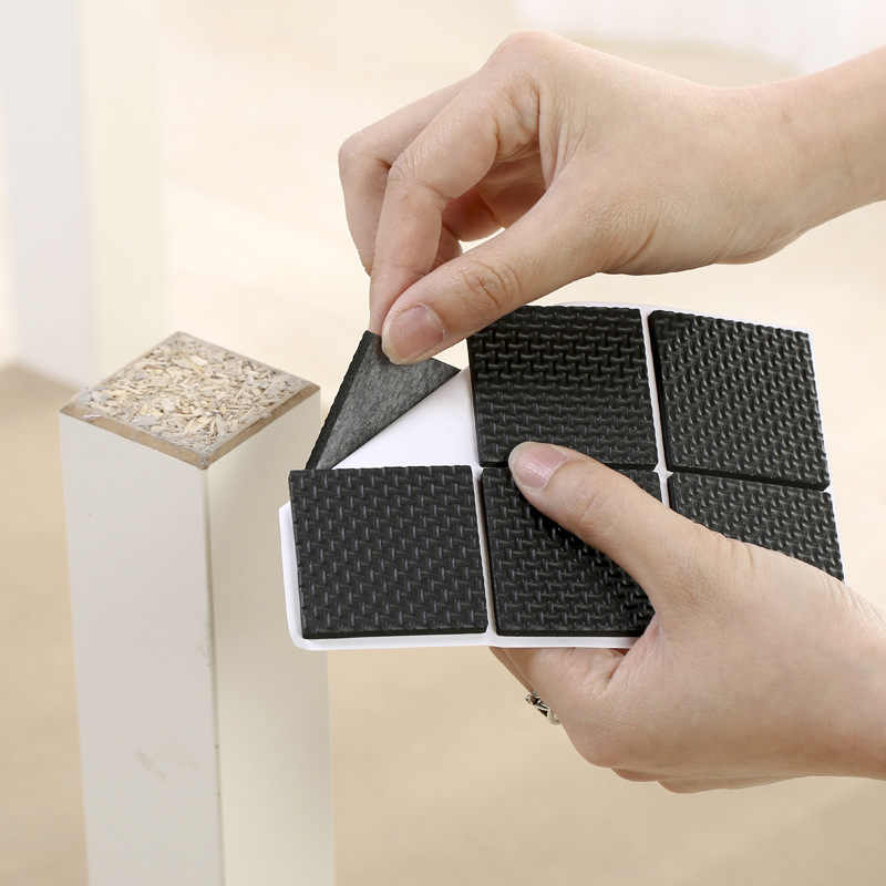 Vỉ 12 miếng lót chân bàn ghế kích thước 4.5cm