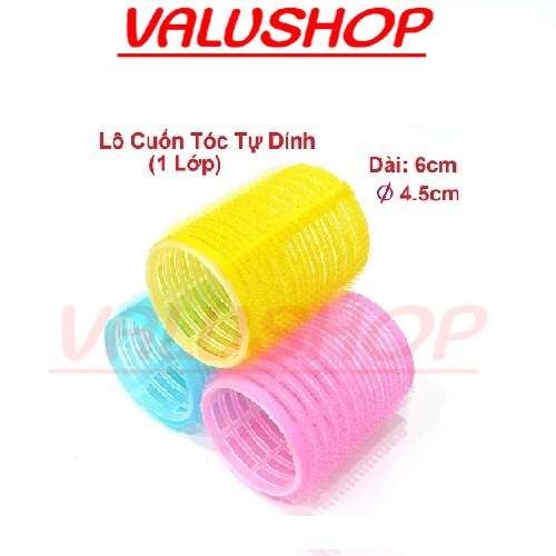 [COMBO 2 Cái] Lô Cuốn Tóc Tạo Kiểu Tự Dính [1 Lớp] Lớn  GDINH17