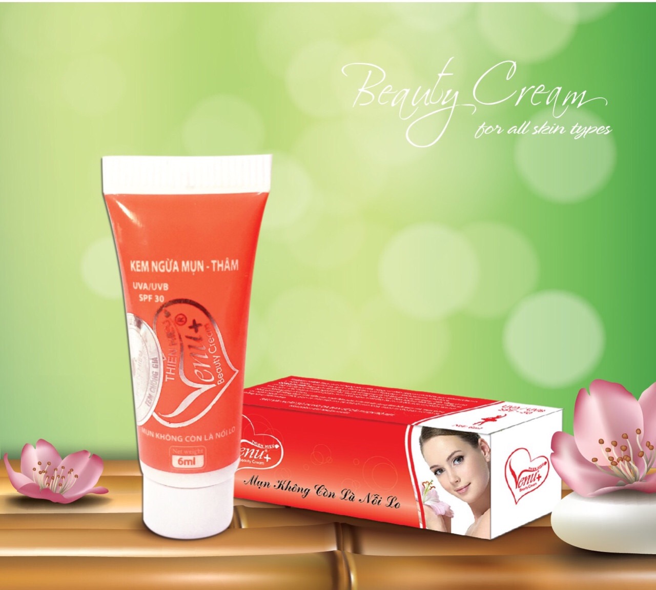 Chấm mụn Venu+ Kem Ngừa Mụn Venu+ 6ml