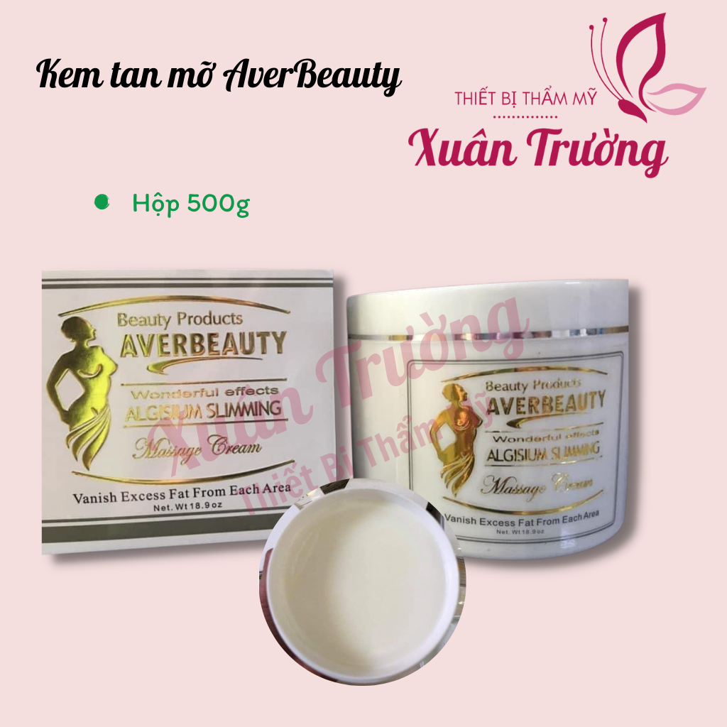 Kem nóng tan mỡ săn chắc bụng Aver Beauty