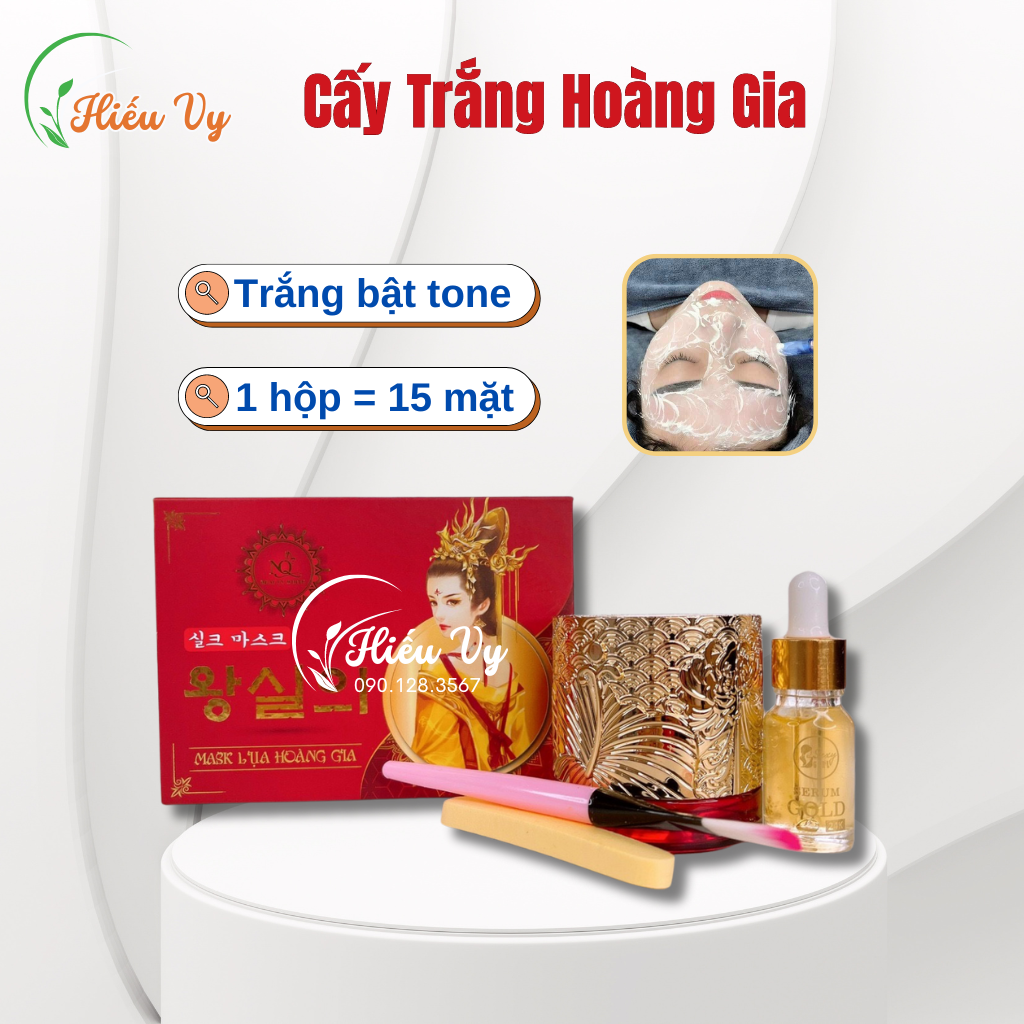 Cấy trắng lụa nano collagen bật 2 - 3 tone thơm mịn cho spa và dùng tại nhà