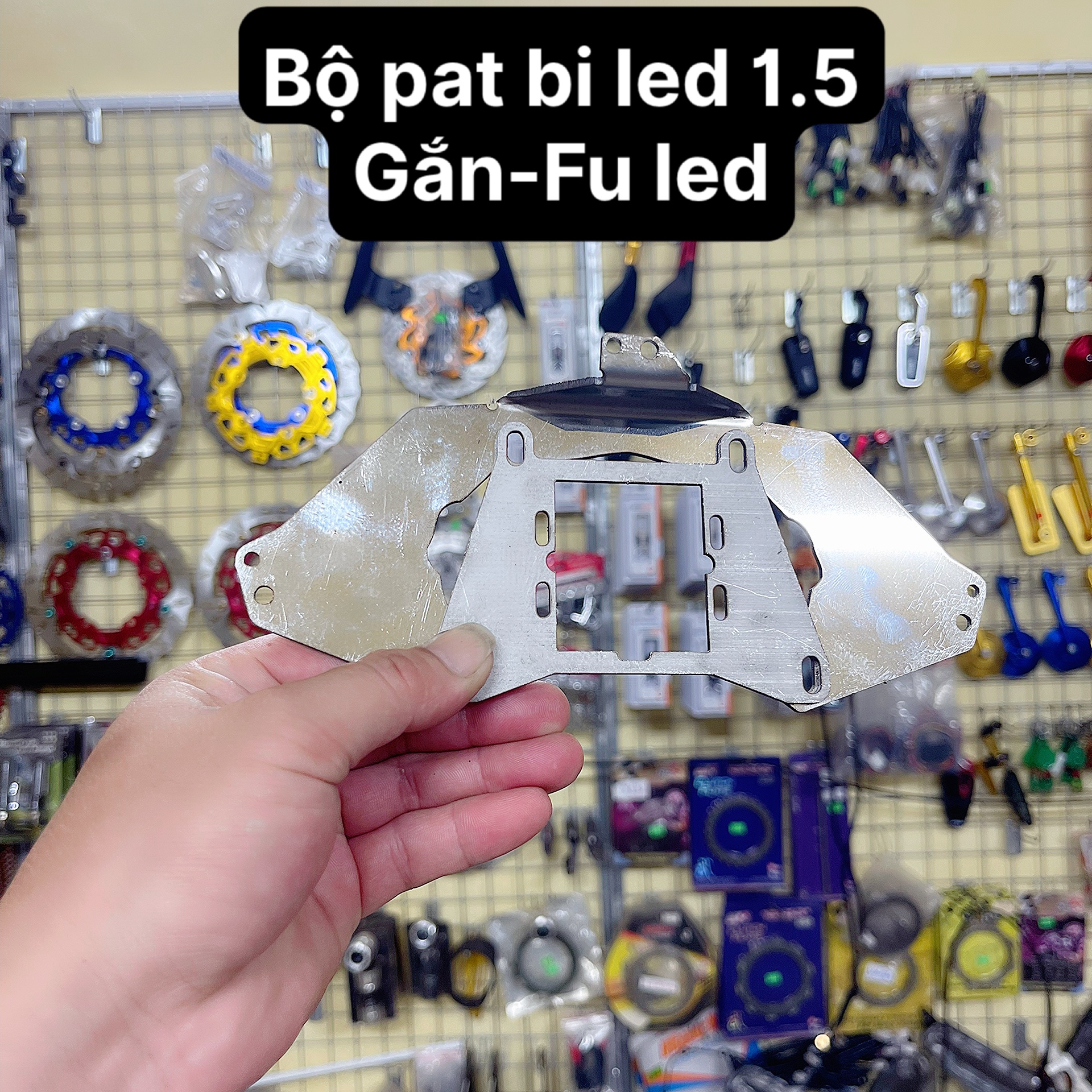 Pat gắn bi cầu bi led cho Fu Led 3.0 inch