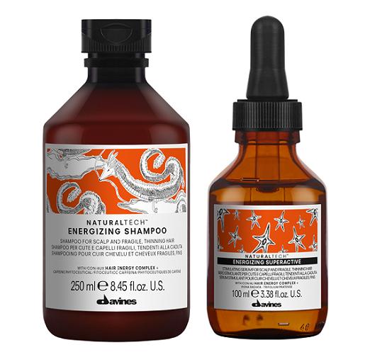 Combo ngăn rụng và kích thích mọc tóc davines energiring 250ml