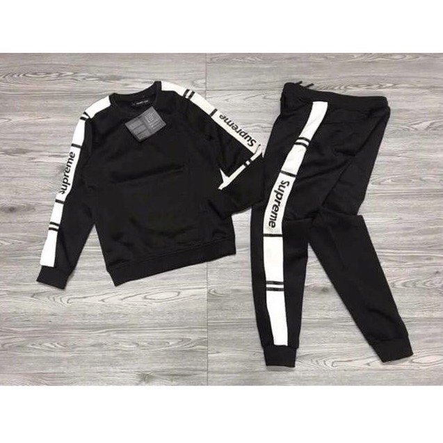 Bộ nỉ thể thao dài tay mùa đông cho nam, Áo Khoác Nam và Quần Jogger chất liệu dày dặn MS BD07 - Hàng xịn - Vic Store