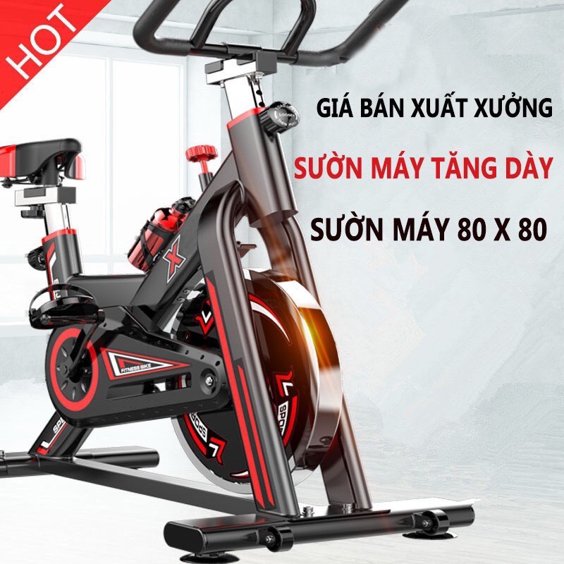 Xe đạp tập thể dục Air bike Gh-709 Có đo NHỊP TIM - Bảo hành 1 năm - kèm ảnh thật