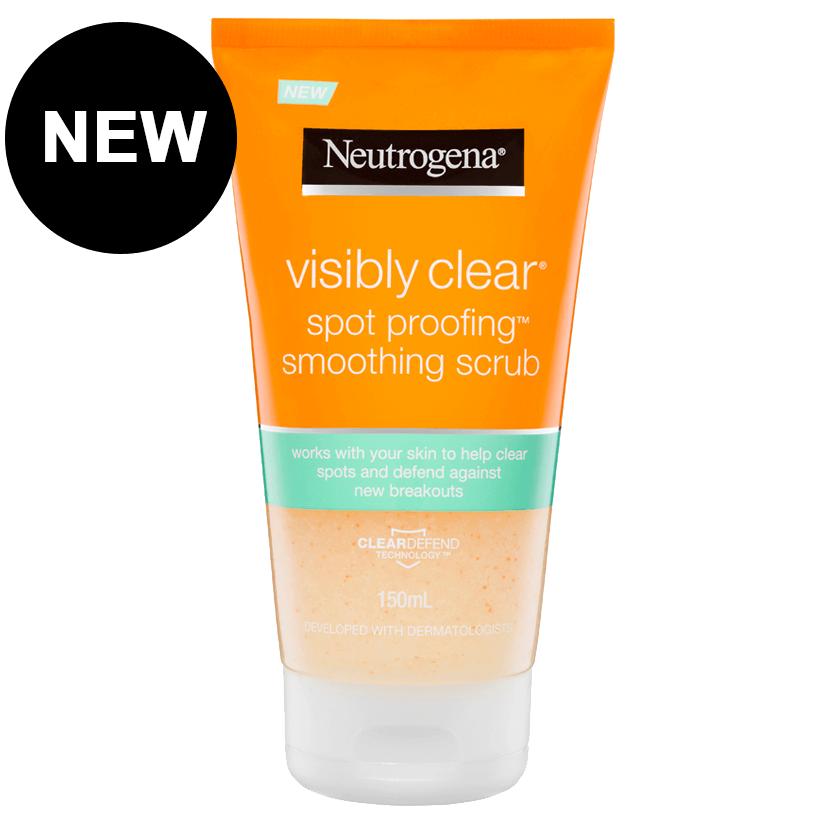 Sữa Rửa Mặt Tẩy Mụn Neutrogena Visibly Clear Spot Proofing Smoothing Scrub 150ml