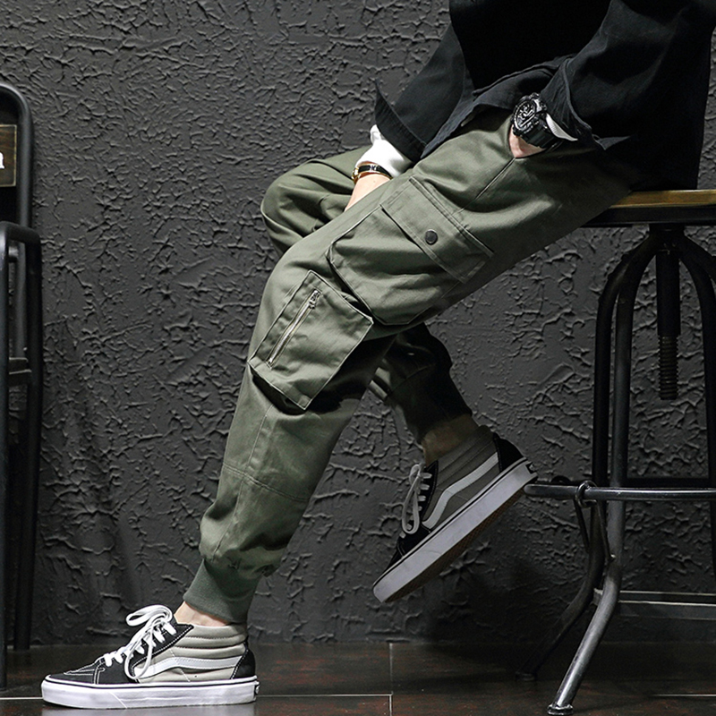Quần Jogger Túi Hộp Nam Phối Túi Khoá Kéo Kiểu Dáng Hàn Quốc Trẻ Trung Chất Thun Thể Thao Thời Trang 4HER JOGGER NAM 9000027C9