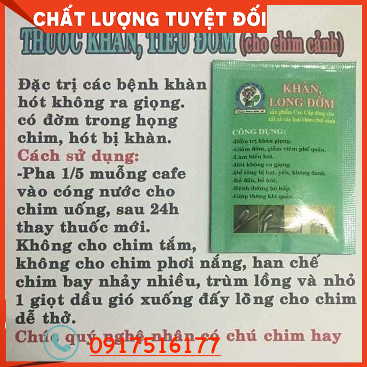[HCM]KHÀN LONG ĐỜM KHÀN GIỌNG CHO CHIM CẢNH