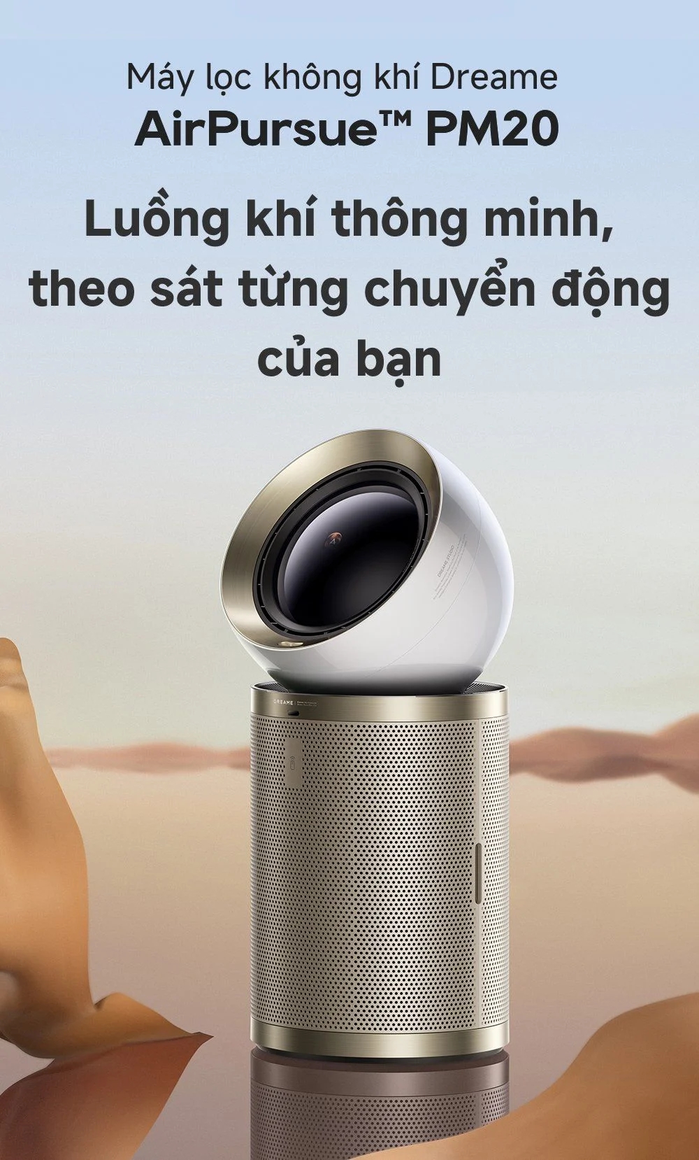 Máy lọc không khí dreame airpursue™ pm20