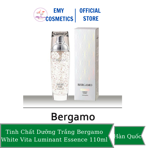 [HCM]Tinh chất serum dưỡng trắng Bergamo White Vita Luminant Essence (110ml)