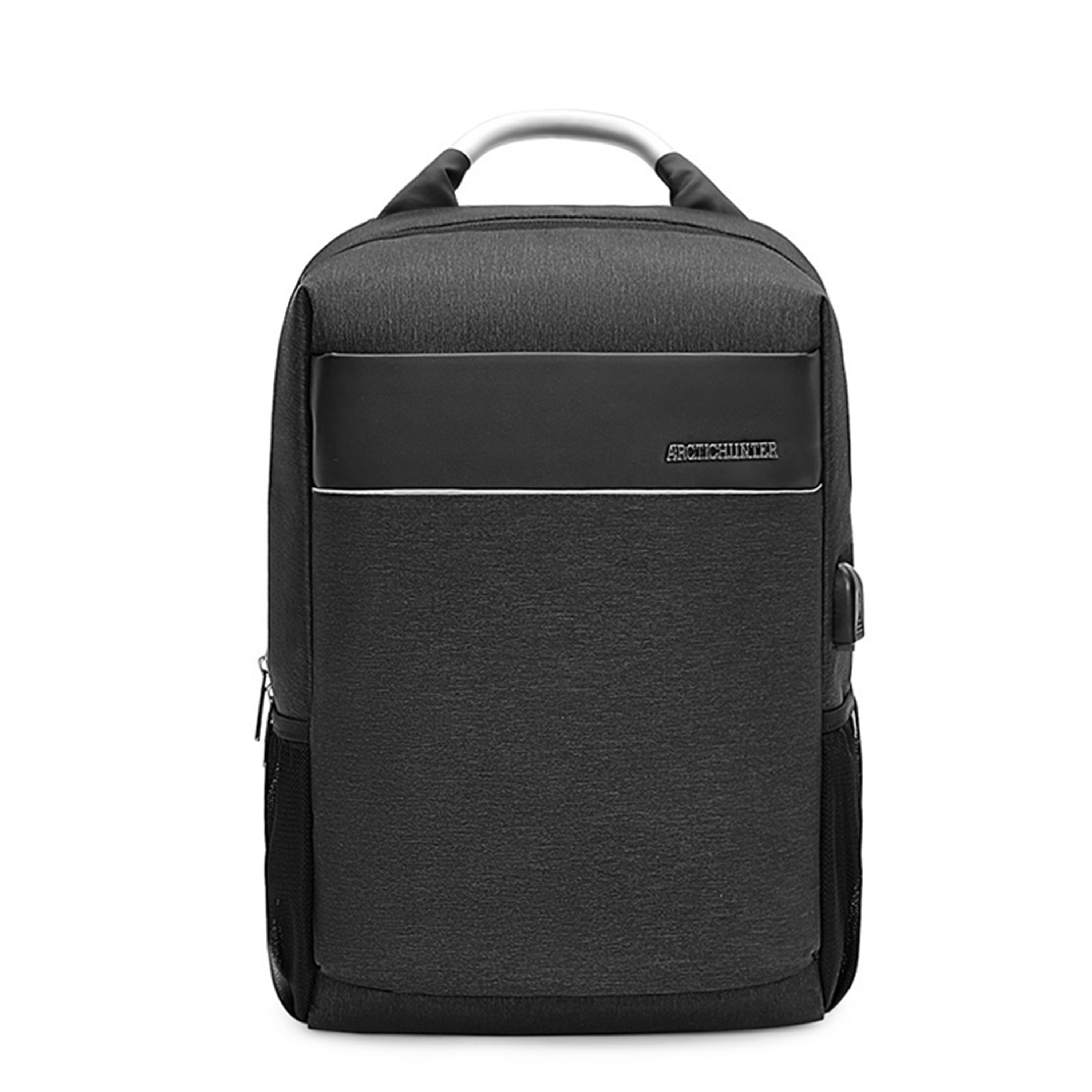 Balo laptop Arctic Hunter B00218 chất liệu Oxford chống thấm nước, thiết kế nhiều ngăn có cổng sạc USB tiện dụng