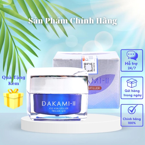 Kem Dakami II - Dưỡng trắng da, mờ nám, phục hồi da