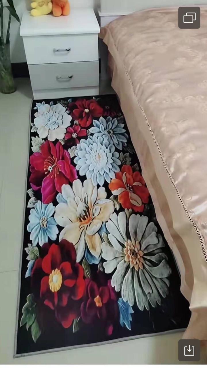 [SALE SỐC] Thảm nỉ thảm trải sàn chân giường (50 x 160cm), chân ghế thiết kế sang trọng, in hình màu sắc nét, đa dạng màu sắc,có tính thẩm mĩ cao, chống trơn trượt , phù hợp trang trí phòng ngủ,vv..