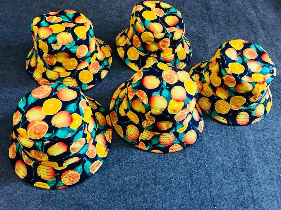 MŨ TAI BÈO TRÁI CHUỐI - NÓN BUCKET TRÁI CÂY - Mũ trái cây đi biển