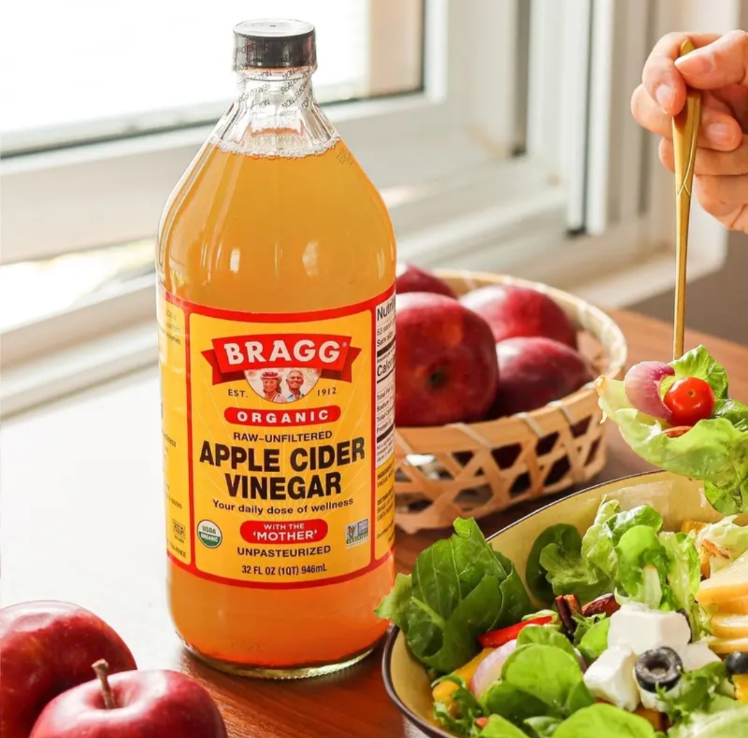 Giấm táo hữu cơ bragg - 946ml