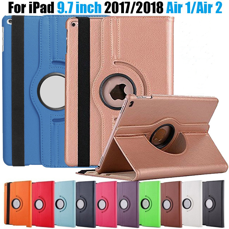[HCM]Bao da iPad Air/ Air2/ iPad gen 5 2017/ iPad gen 6 2018 xoay 360 giá rẻ