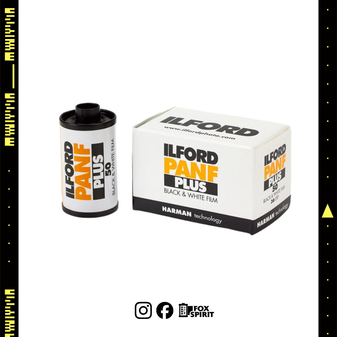 Ilford PanF Plus 50 BW Film - 35mm BW Film - 36exp - ISO 50