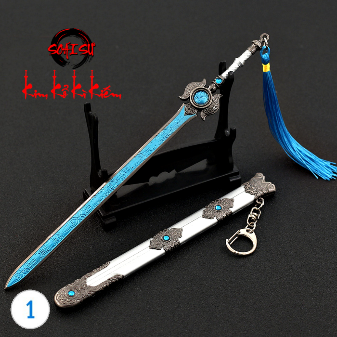 Mô hình kiếm Hồ Trung Nhật Nguyệt - Naraka Bladepoint