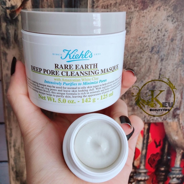 MẶT NẠ ĐẤT SÉT RARE EARRTH GIẢM MỤN SE LỖ CHÂN LÔNG - Size mini 14ml)