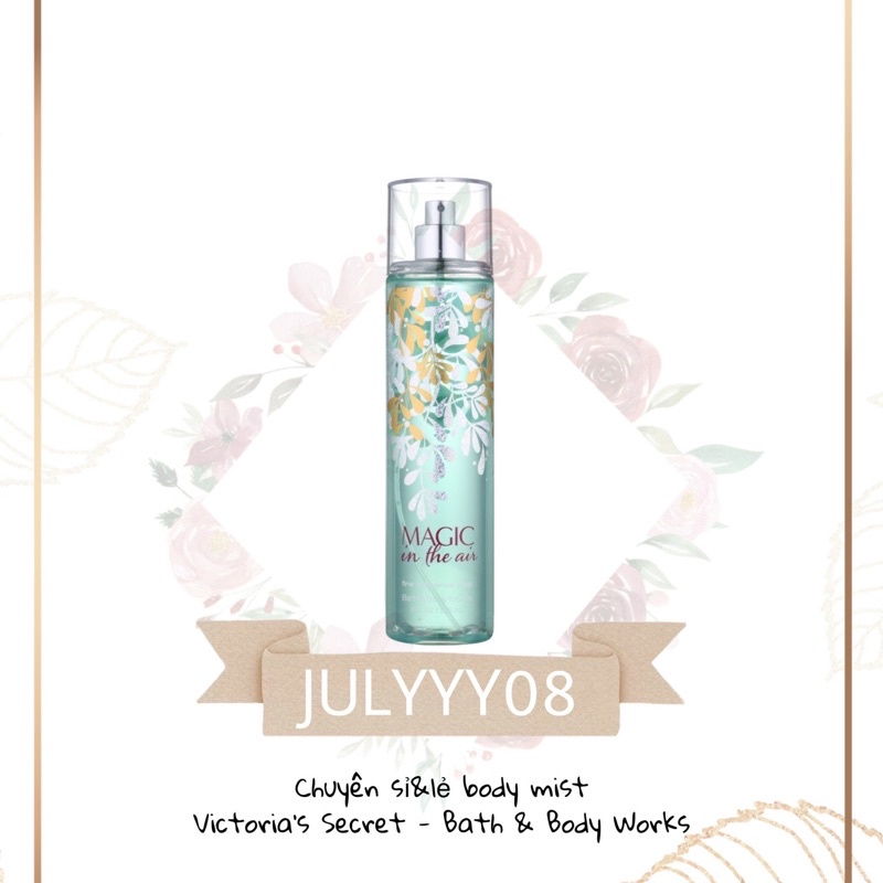 Xịt thơm bath and body works magic in the air 30ml/50ml/100ml +jɥƚÿ08+