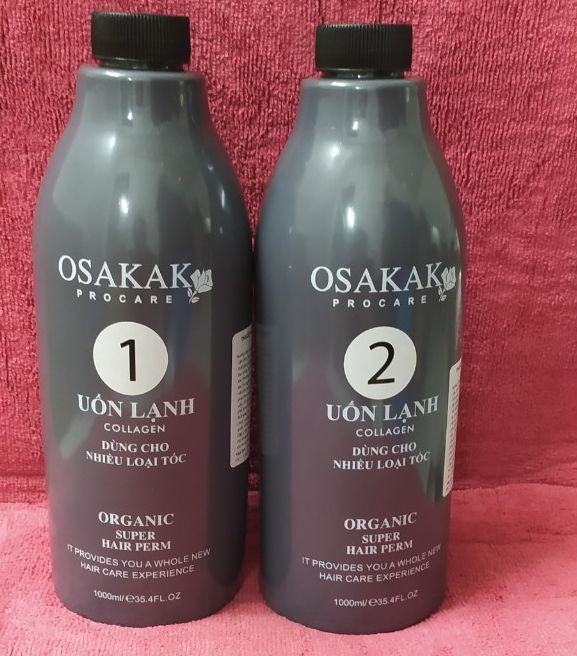 Uốn lạnh Osakak 1000ml (uốn số 1 + dập  số 2)