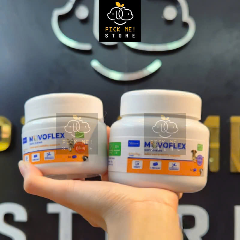 Virbac - Movoflex Soft Chews Supports Joint Cartilage, Improves Mobility for Dogs
