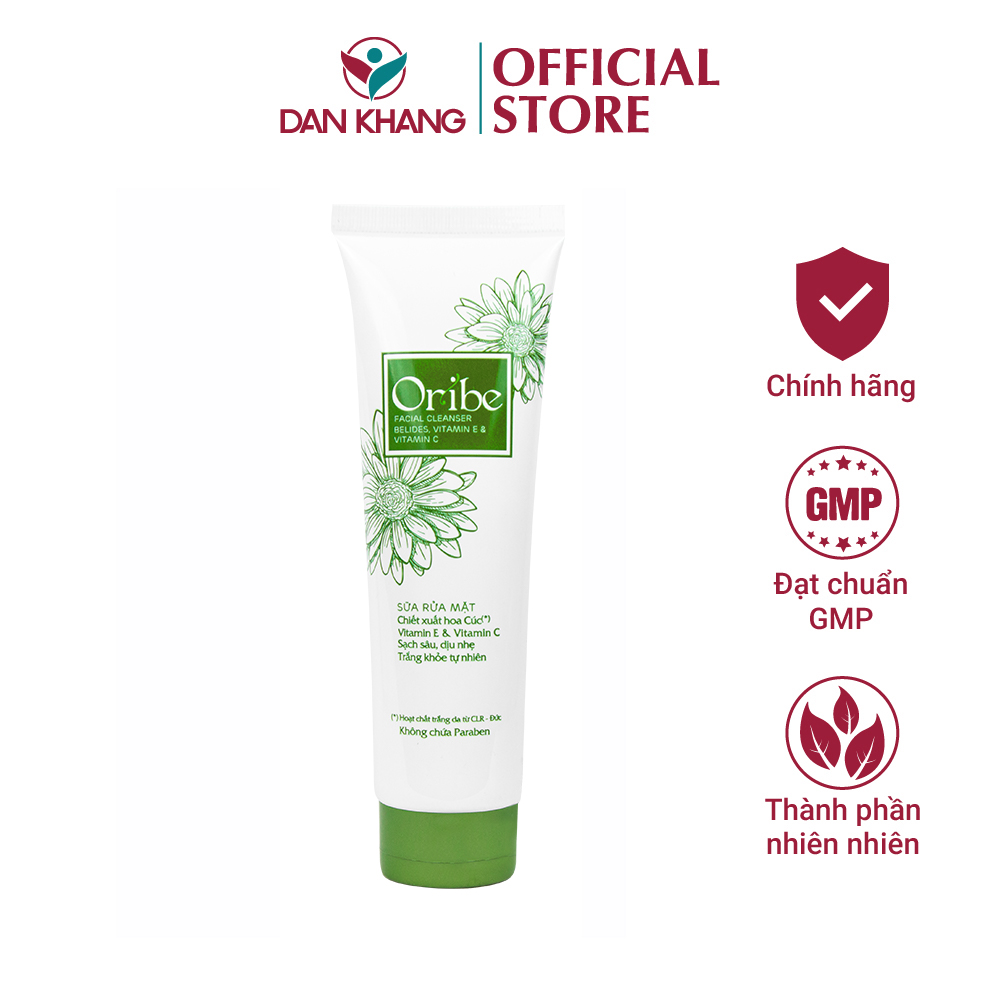 Sữa rửa mặt dịu nhẹ dưỡng ẩm sáng da oribe