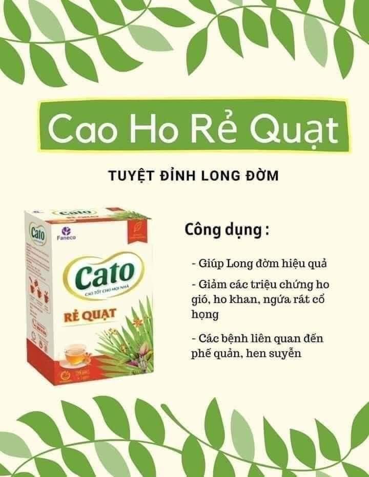Cao Rẻ Quạt Faneco Tuyệt Đỉnh Long Đờm