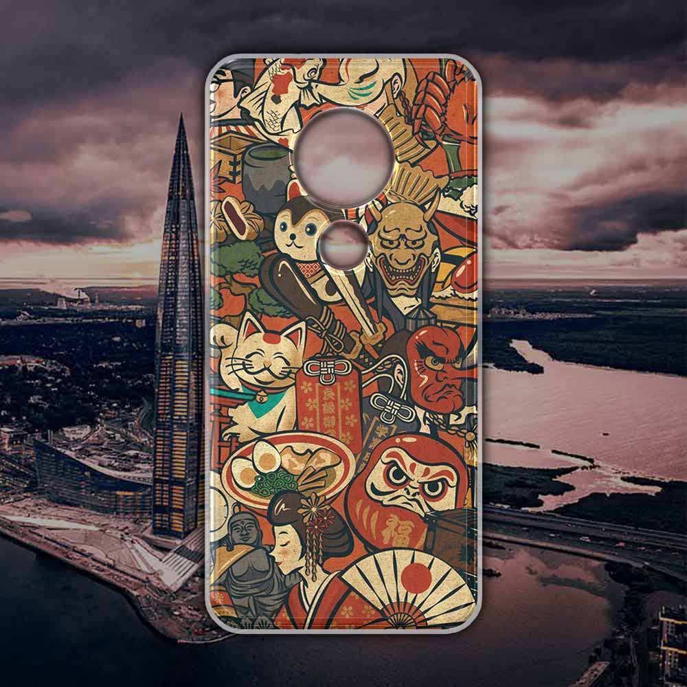 Ốp cho nokia 7.2 hình tranh nhật bản a044-197
