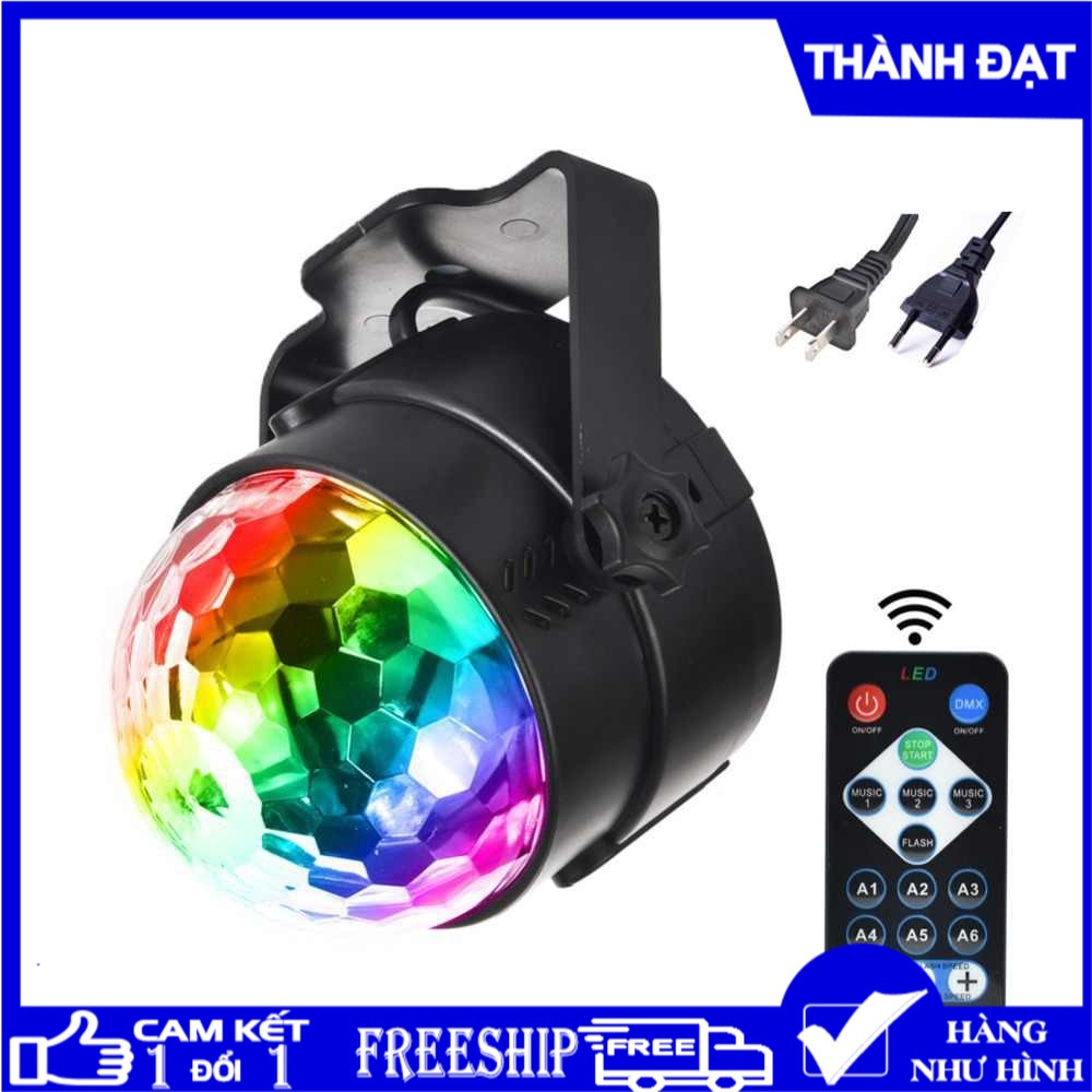 [ GIẢM 15K SHIP MỌI ĐƠN HÀNG ] [ SALE SỐC - GIẢM GIÁ 50% ] Đèn Led Xoay 7 Màu Cảm ứng Theo Nhạc, Đèn Cảm ứng Nhạc, Đèn Led Xoay, Đèn Led Karaoke, Đèn Led Vũ Trường, đèn Nháy Theo Nhạc Trang Trí Phòng Karaoke, đèn Nháy Cảm Biến âm Thanh