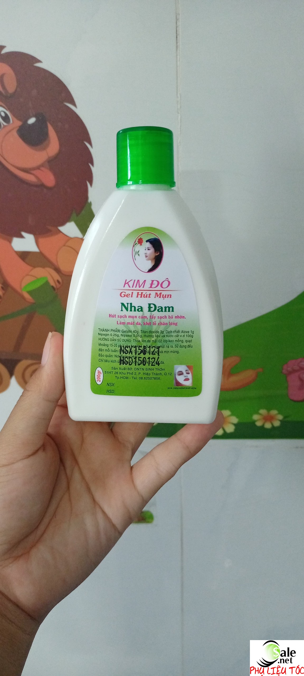 Gel hút mụn nha đam Kim Đô